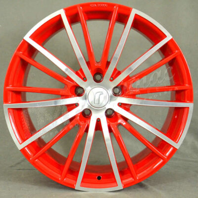 Rondell 08RZ 19" 8.5 ET35 5X112 Racing Red Polished