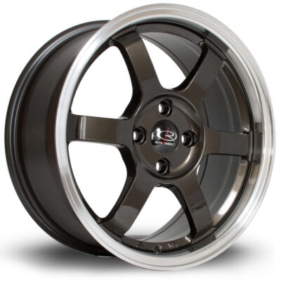 Rota Grid 16" 7J ET40 4x100 RLGunmetal