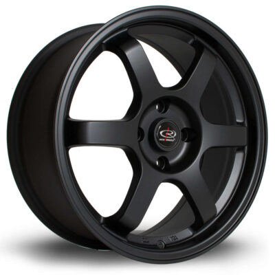 Rota Grid 17" 7.5J ET45 5x100 FBlack