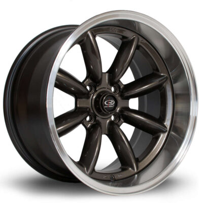 Rota RBX 17" 9.5J ET-19 4x114 RLGunmetal