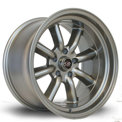 Rota RKR 17" 9.5J ET-10 5x114.3 Steelgrey