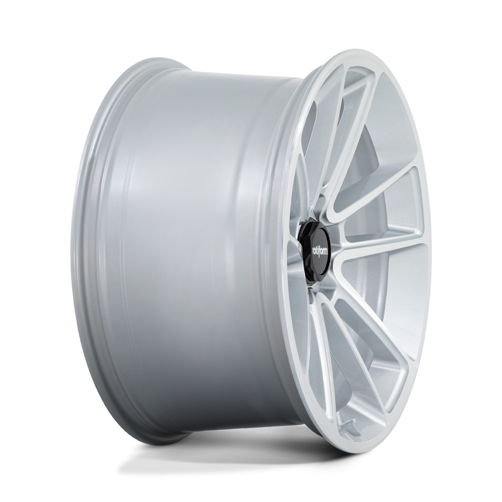 Rotiform BTL 21" 10.5J ET38 5x112 Gloss Silver Machined - obrazek 4