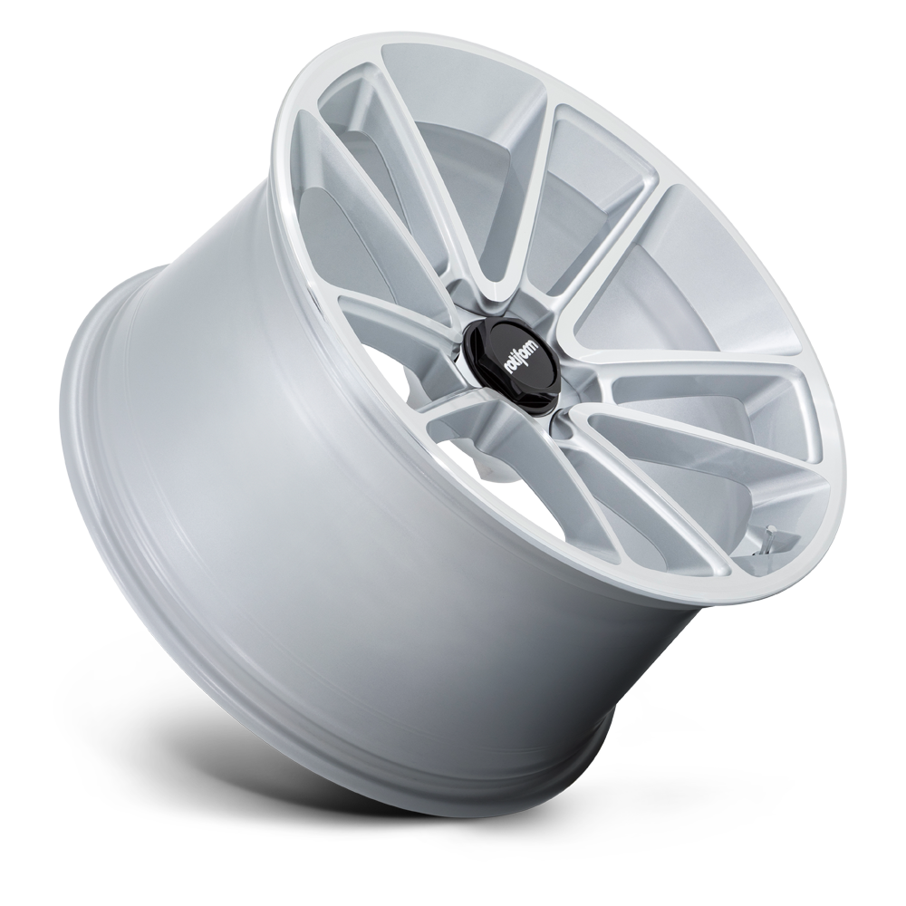 Rotiform BTL 21" 11J ET28 5x112 Gloss Silver Machined - obrazek 3