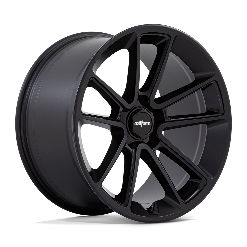 Rotiform BTL 21" 9J ET27 + 10.5J ET38 5x112 Matte Black