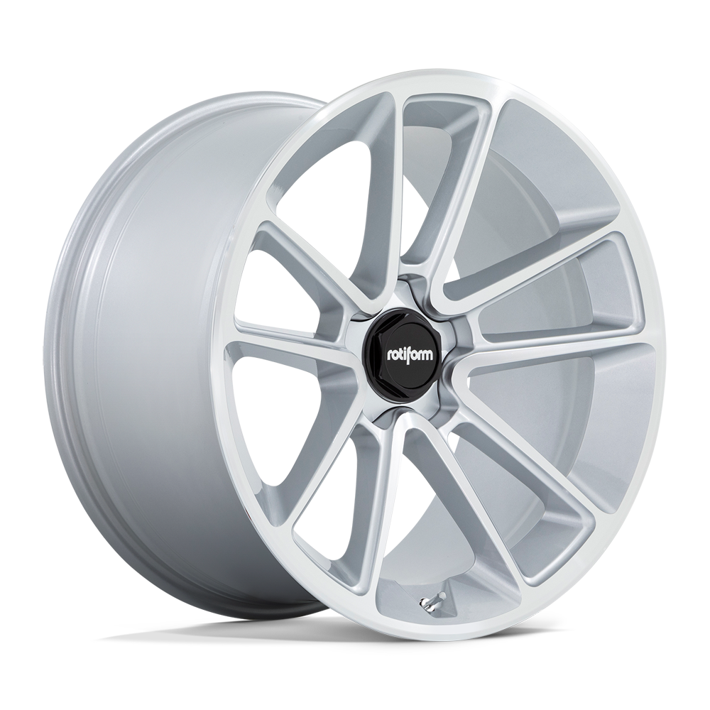 Rotiform BTL 21" 9J ET27 5x112 Gloss Silver Machined - obrazek 2