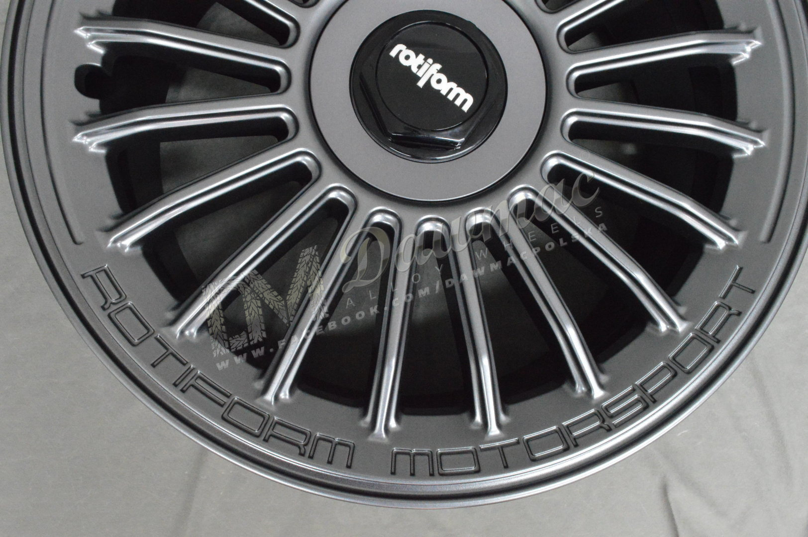 Rotiform BUC-M 19" 8.5J ET35 5x100/5x112 Matte Anthracite - obrazek 7