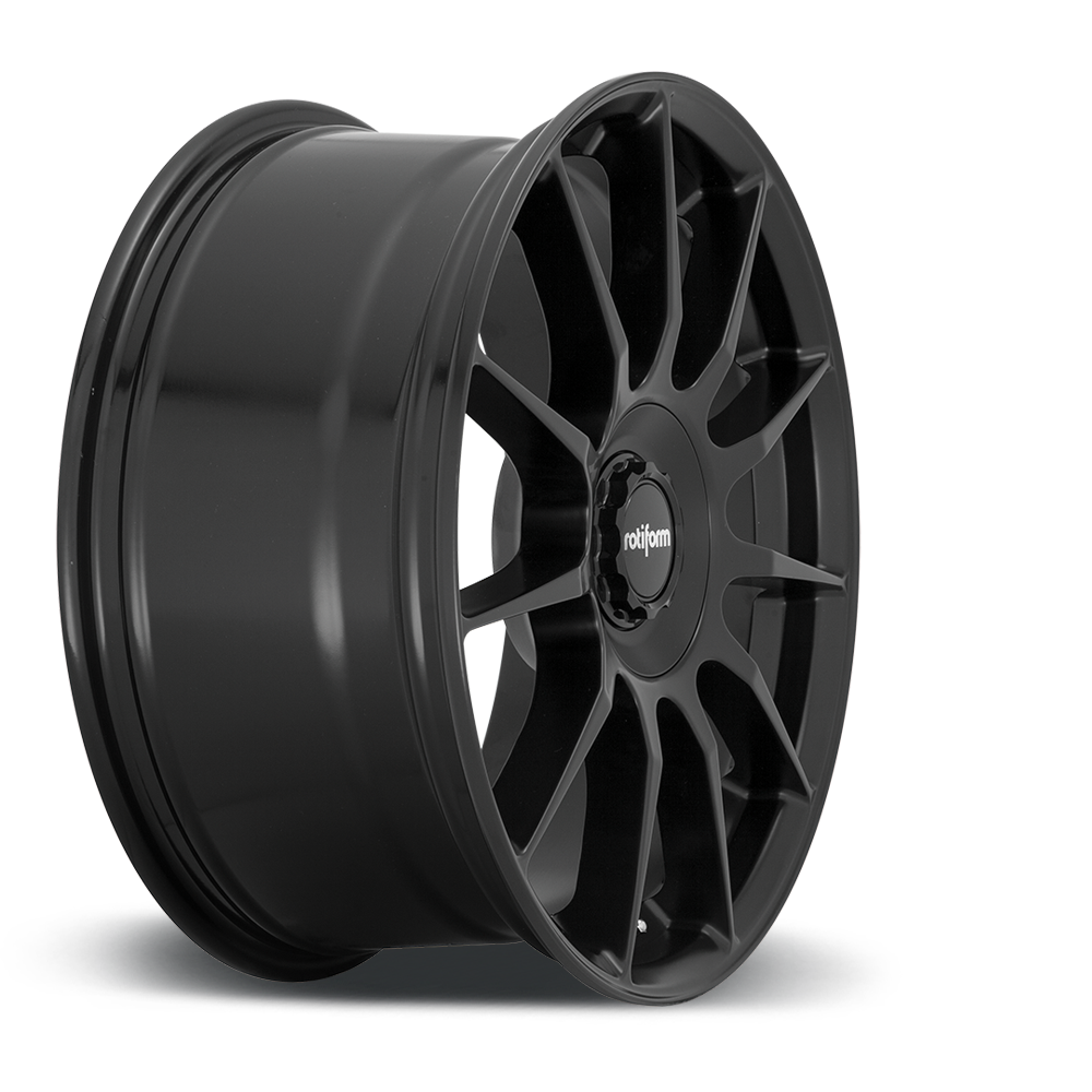 Rotiform DTM 19" 8.5J ET35 5x108/5x114.3 Satin Black - obrazek 5