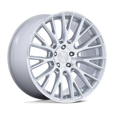 Rotiform LSE 20" 8.5J ET35 5x120 Gloss Silver w/Machined Face