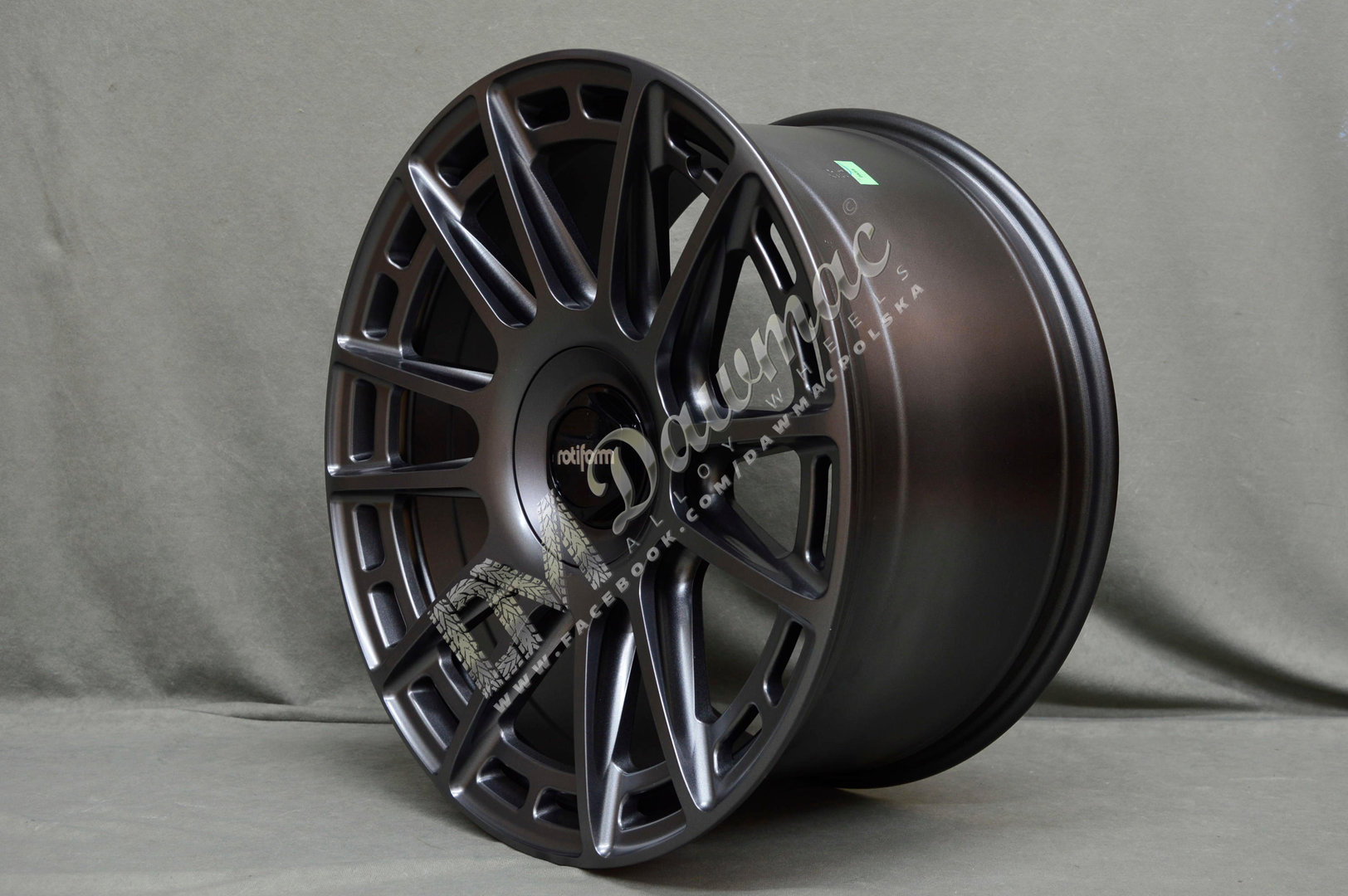 Rotiform OZR 18" 8.5J ET35 5x100/5x112 Matte Anthracite - obrazek 3