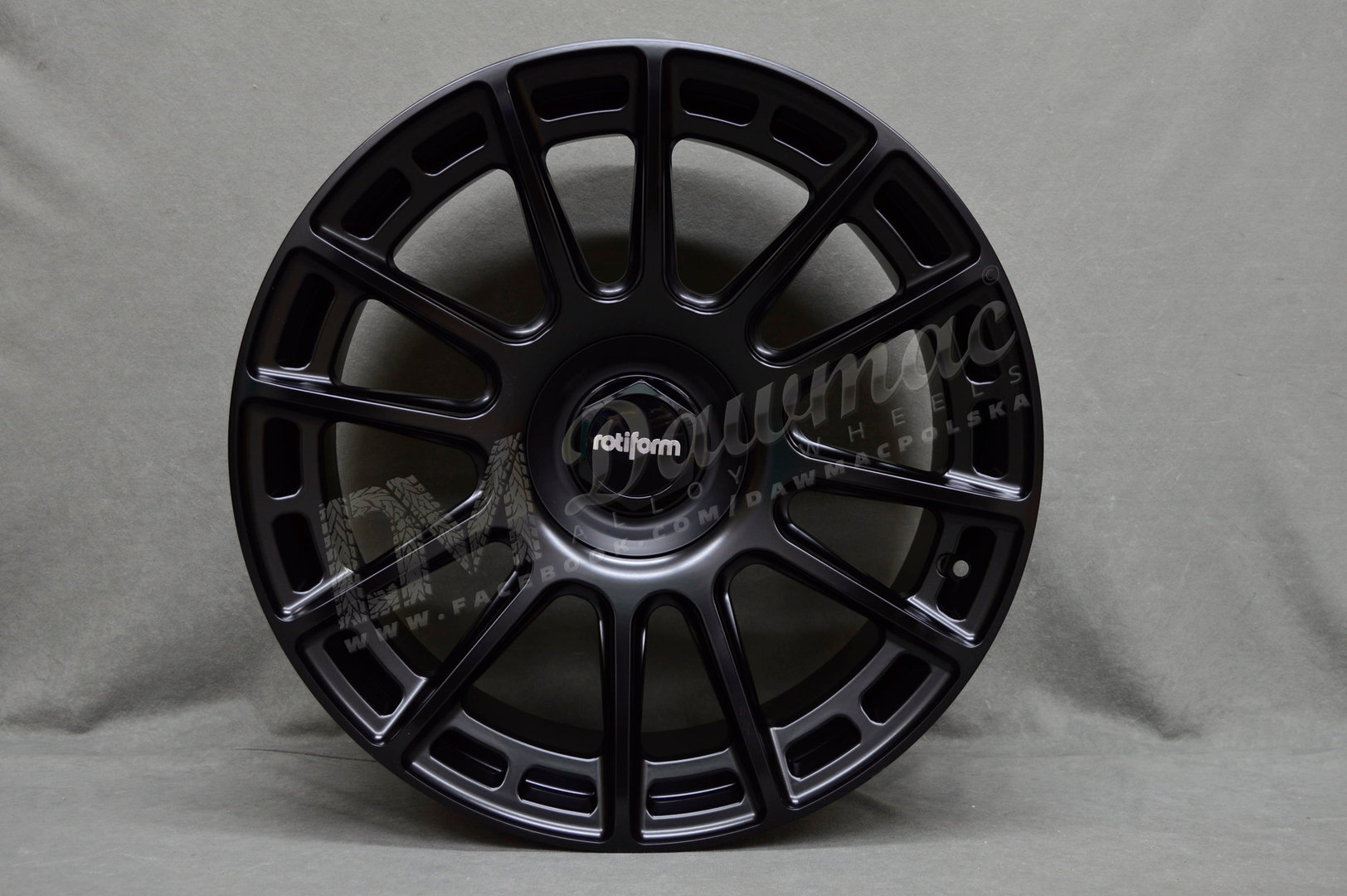 Rotiform OZR 20" 9J ET38 + 10.5J ET40 5x112/5x120 Matte Black - obrazek 2