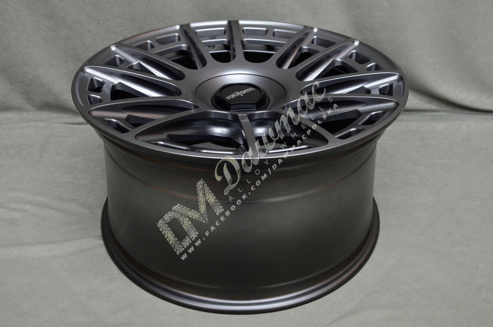 Rotiform OZR 20" 9J ET38 5x112/5x120 Matte Anthracite - obrazek 7