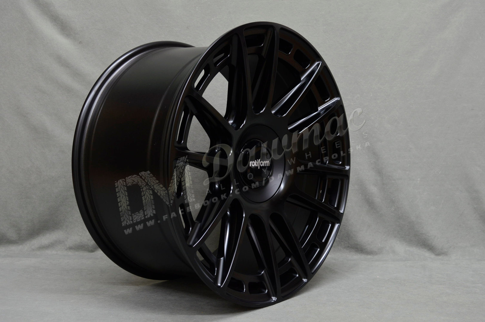 Rotiform OZR 20" 9J ET38 5x112/5x120 Matte Black - obrazek 4