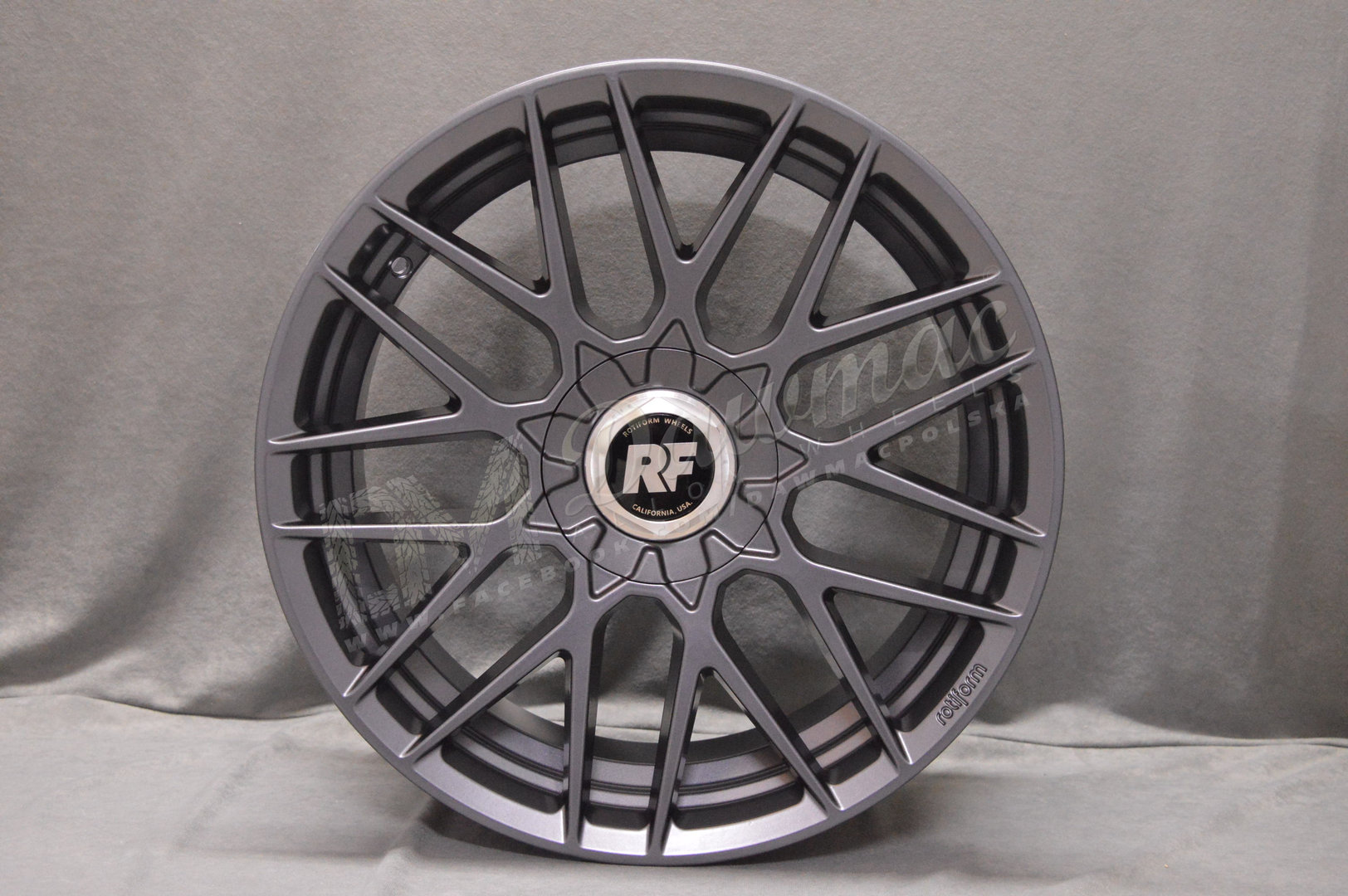 Rotiform RSE 18" 8.5J ET35 5x112/5x120 Matte Anthracite - obrazek 2