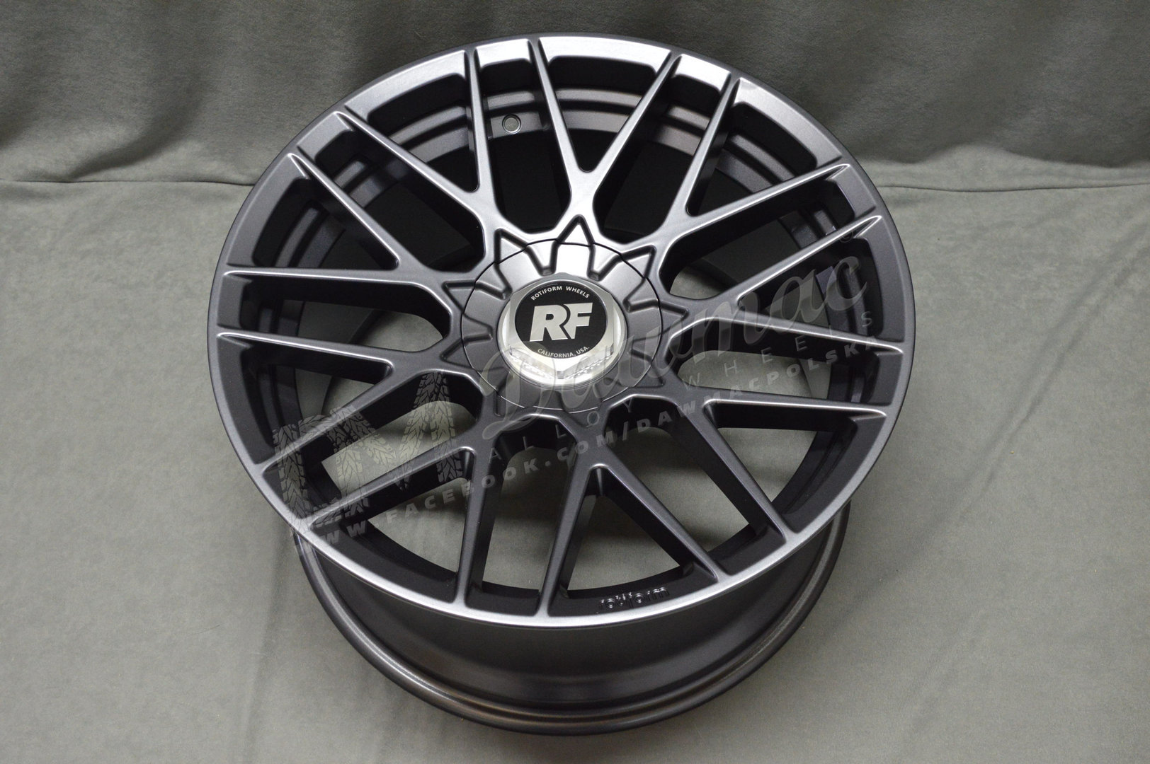 Rotiform RSE 19" 10J ET35 5x100/5x112 Matte Anthracite - obrazek 7