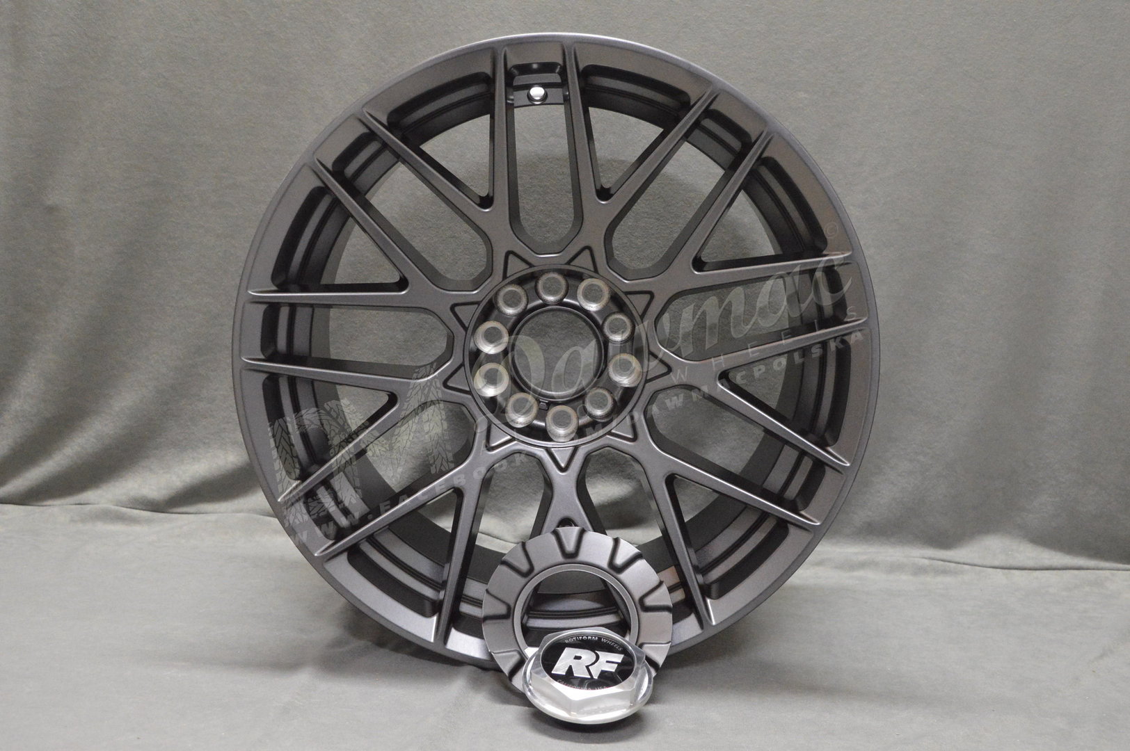 Rotiform RSE 19" 10J ET40 5x114.3/5x120 Matte Anthracite - obrazek 3