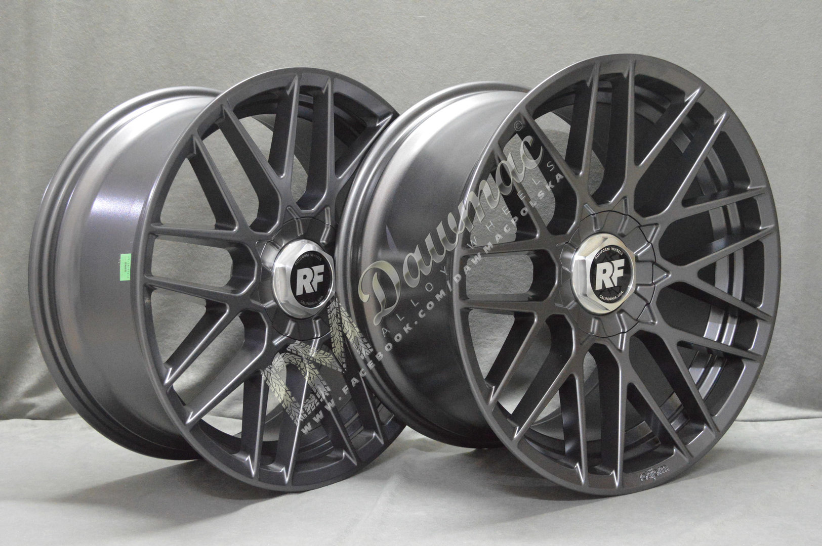 Rotiform RSE 19" 8.5J ET35 5x100/5x112 Matte Anthracite - obrazek 6