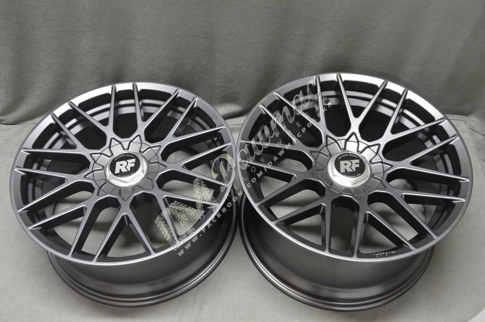Rotiform RSE 19" 8.5J ET35 5x100/5x112 Matte Anthracite - obrazek 7