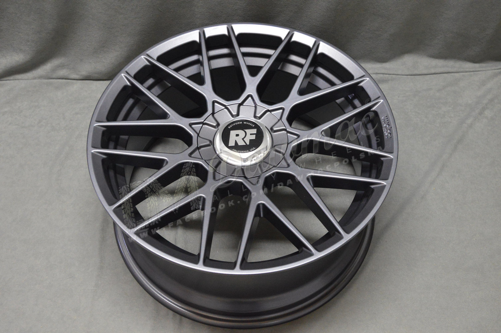 Rotiform RSE 19" 8.5J ET35 5x112/5x114.3 Matte Anthracite - obrazek 7