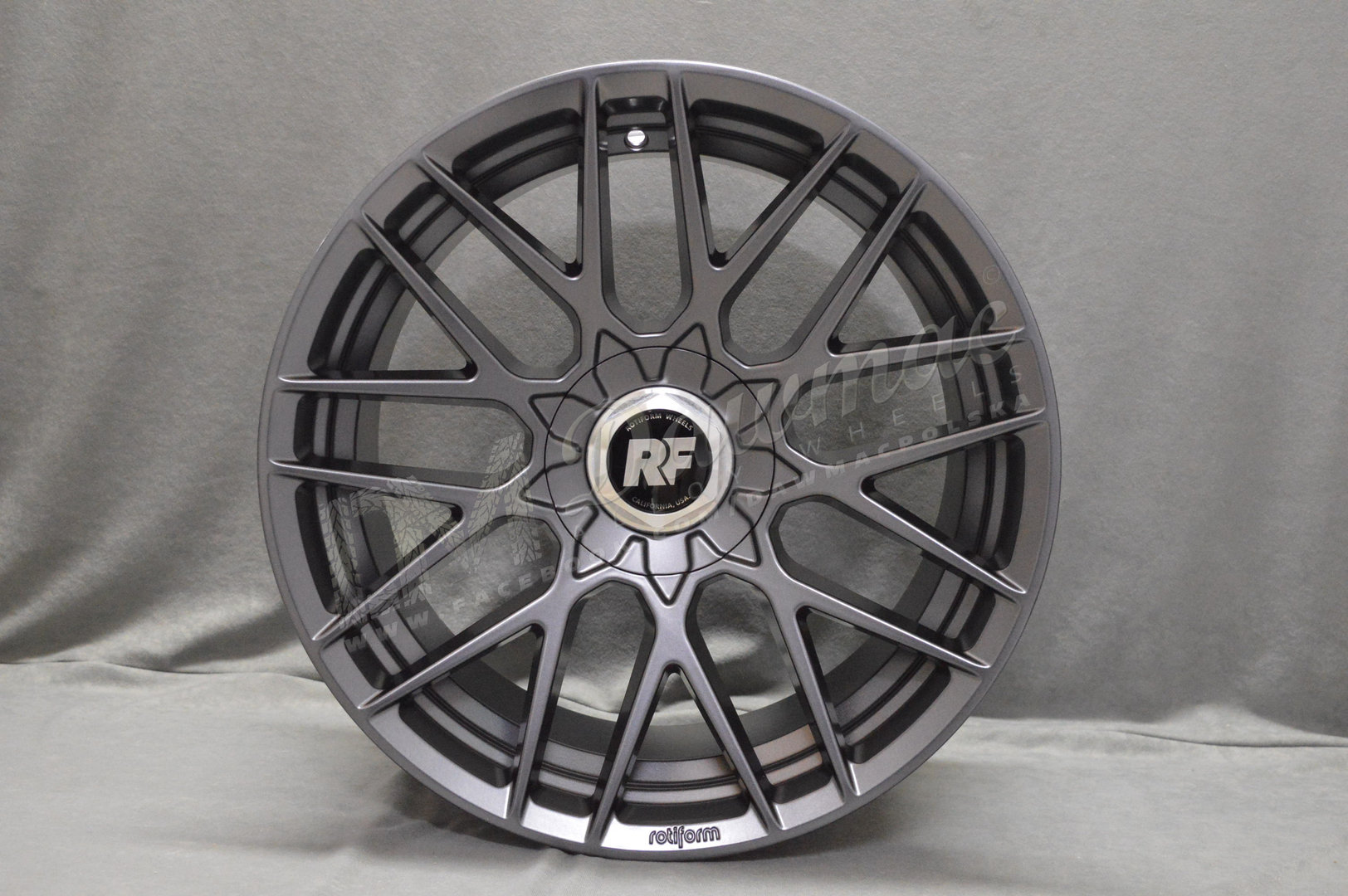 Rotiform RSE 20" 10J ET40 5x112/5x120 Matte Anthracite - obrazek 2