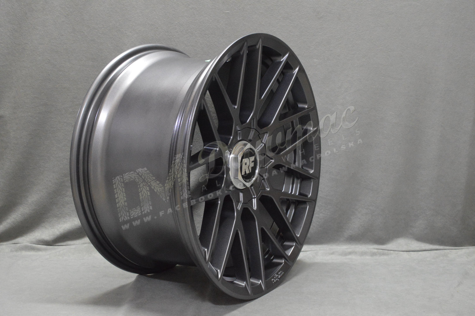 Rotiform RSE 20" 10J ET40 5x112/5x120 Matte Anthracite - obrazek 6