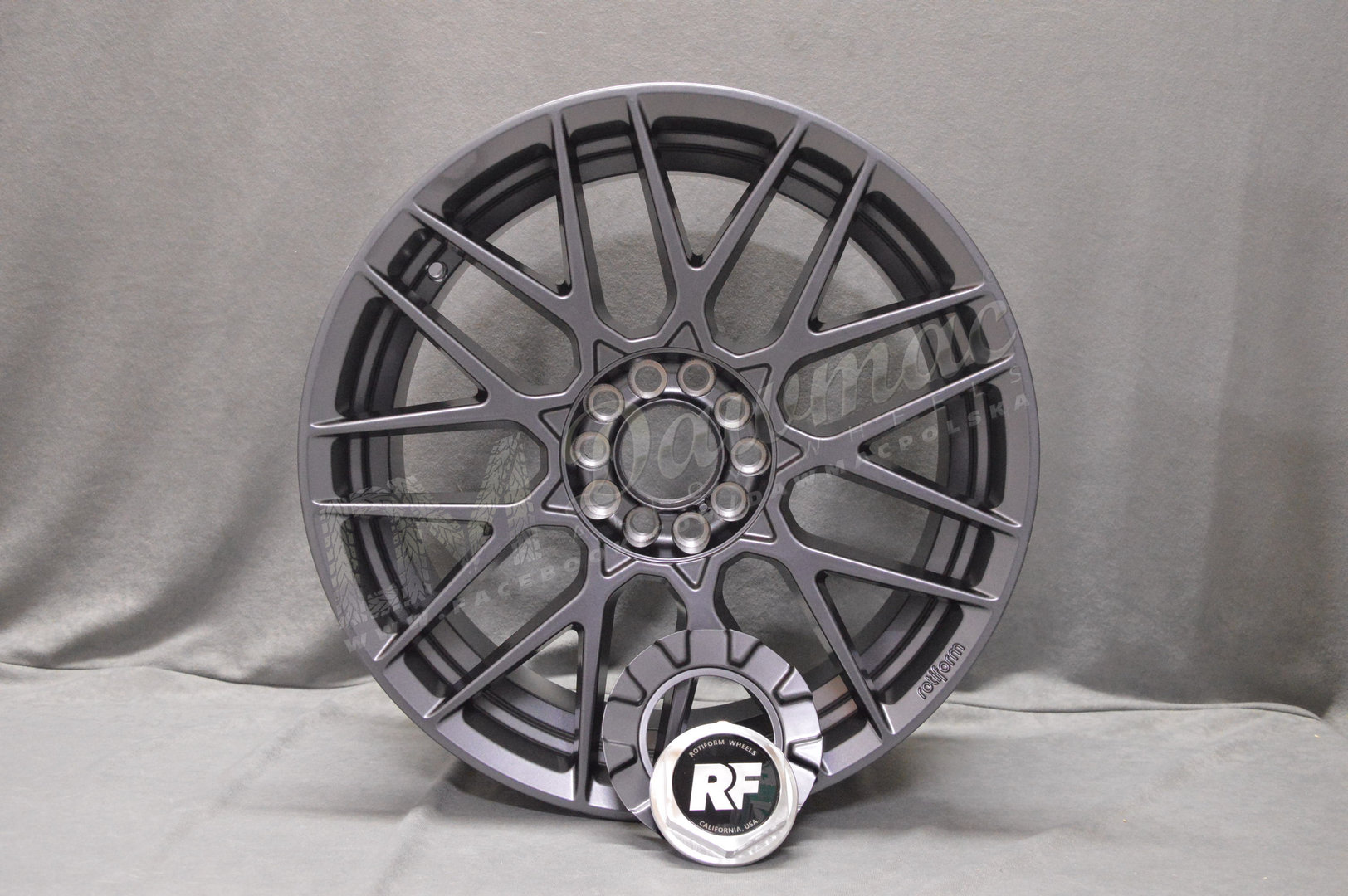 Rotiform RSE 20" 8.5J ET35 + 10J ET40 5x112/5x120 Matte Anthracite - obrazek 3