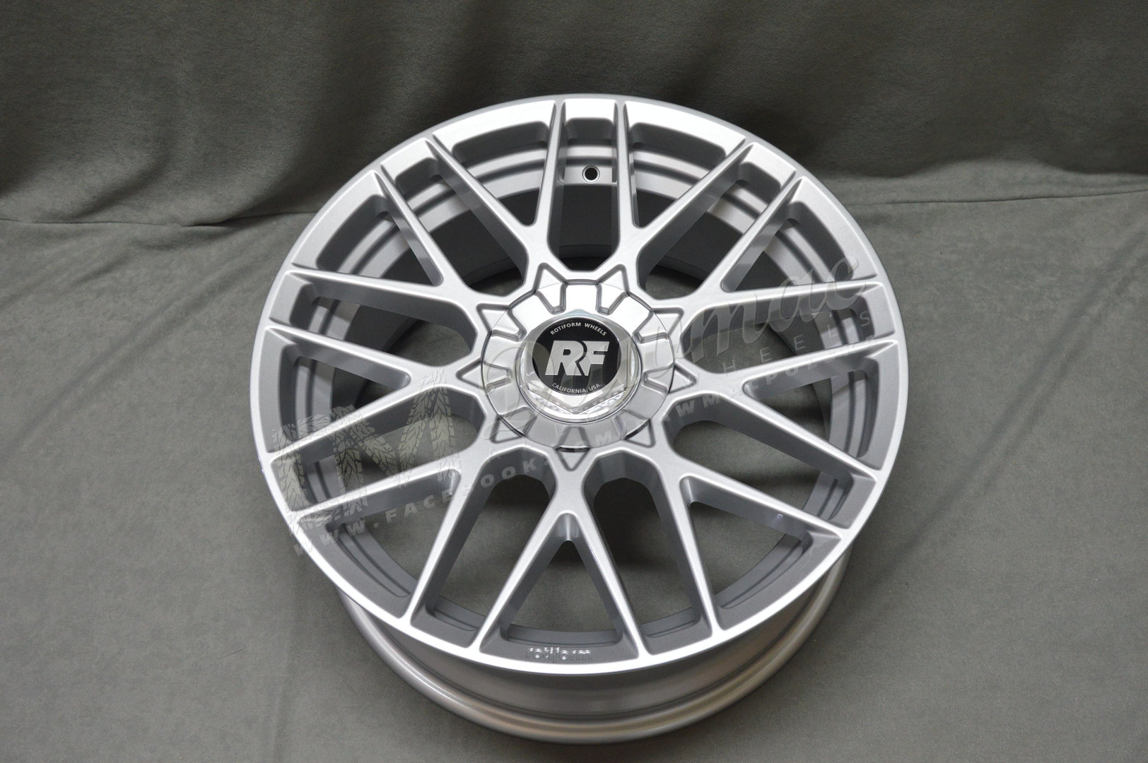Rotiform RSE 20" 8.5J ET35 + 10J ET40 5x112/5x120 Silver - obrazek 7