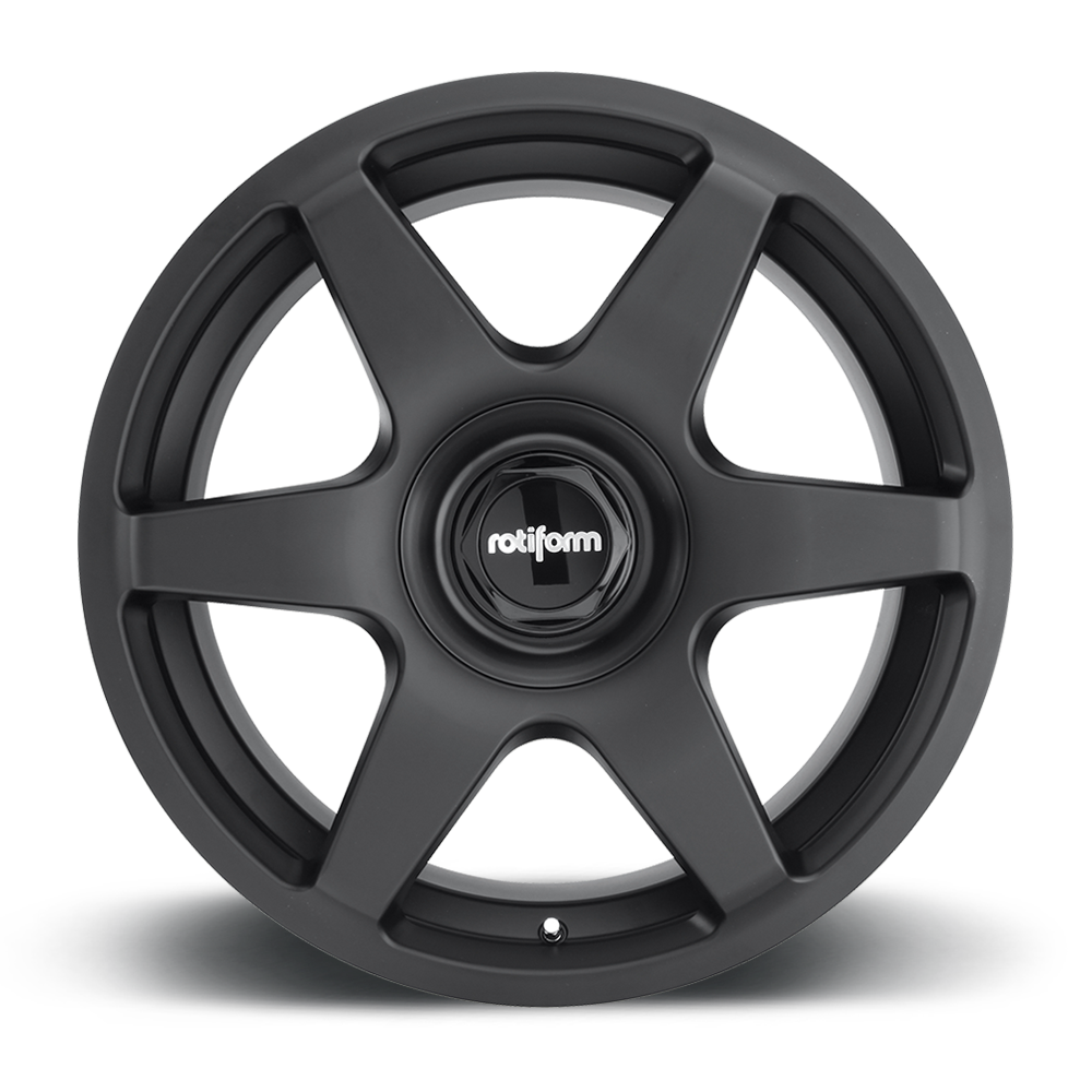 Rotiform SIX 19" 8.5J ET35 5x100/5x112 Matte Black - obrazek 4