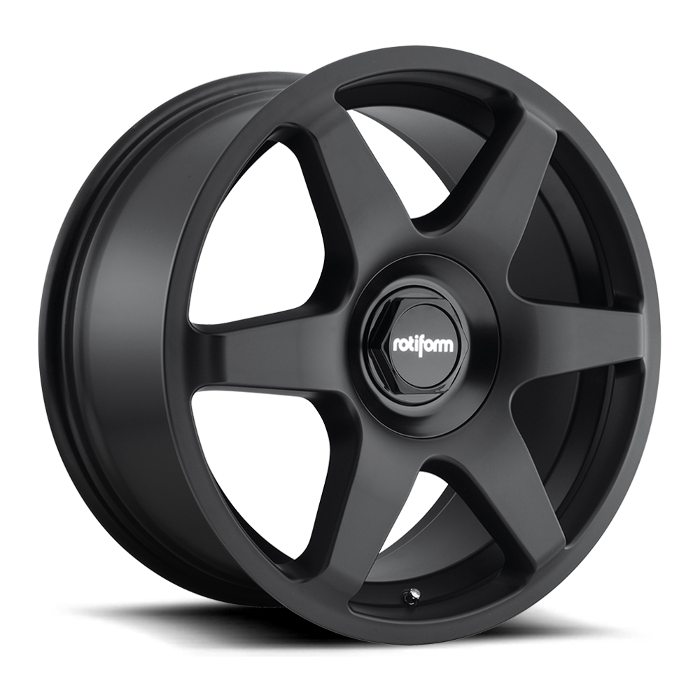 Rotiform SIX 19" 8.5J ET35 5x114.3/5x120 Matte Black - obrazek 2