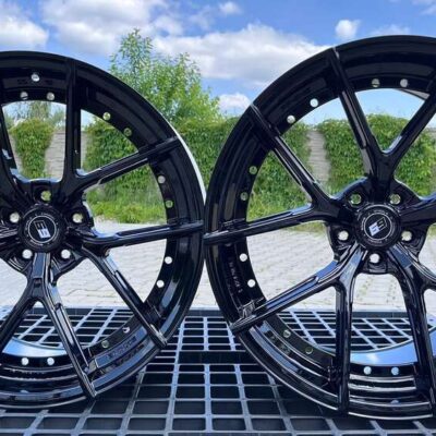 SIXNINE WHEELS FF-ONE 20" 10,5J ET15 + 21" 11,5J ET17 5x112 Glossy Black