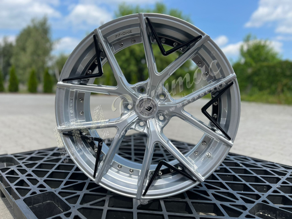 SIXNINE WHEELS FF-ONE 20" 10,5J ET35 5x120 Hyper Silver - obrazek 15