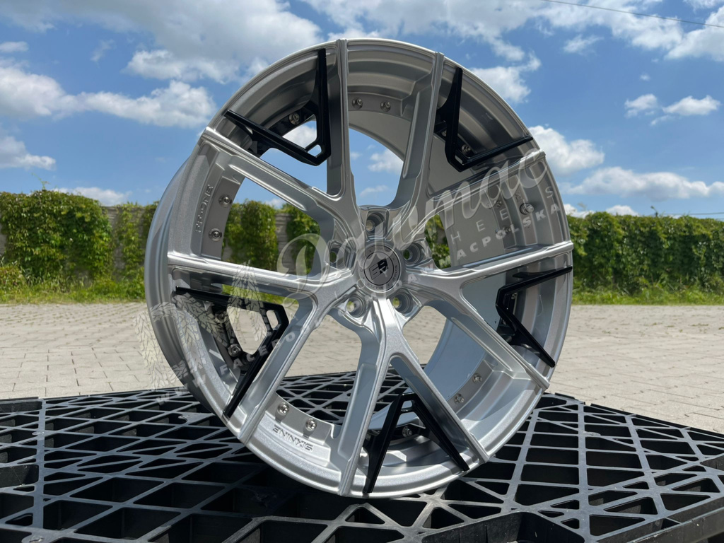 SIXNINE WHEELS FF-ONE 20" 8,5J ET28 + 10J ET40 5x112 Hyper Silver - obrazek 15