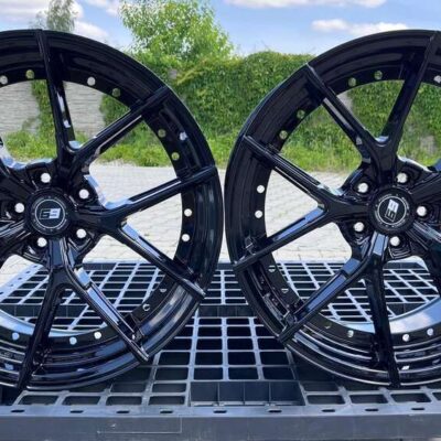 SIXNINE WHEELS FF-ONE 20" 9,5J ET20 + 10,5J ET35 5x120 Glossy Black