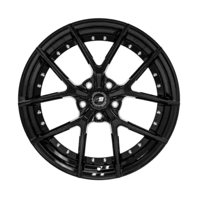 SIXNINE WHEELS FF-ONE 22" 11J ET13 5x112 Glossy Black
