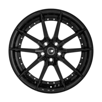 SIXNINE FF-THREE 8.5x20 ET28 5x112 GlossyBlack