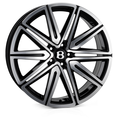 SSR Wheels SSR II 21" 9,5J ET35 5x112 Black Polish