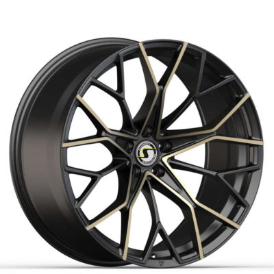 Schmidt Kyan 21" 10J ET 11-21 5x112 Satin Black w/Bronze