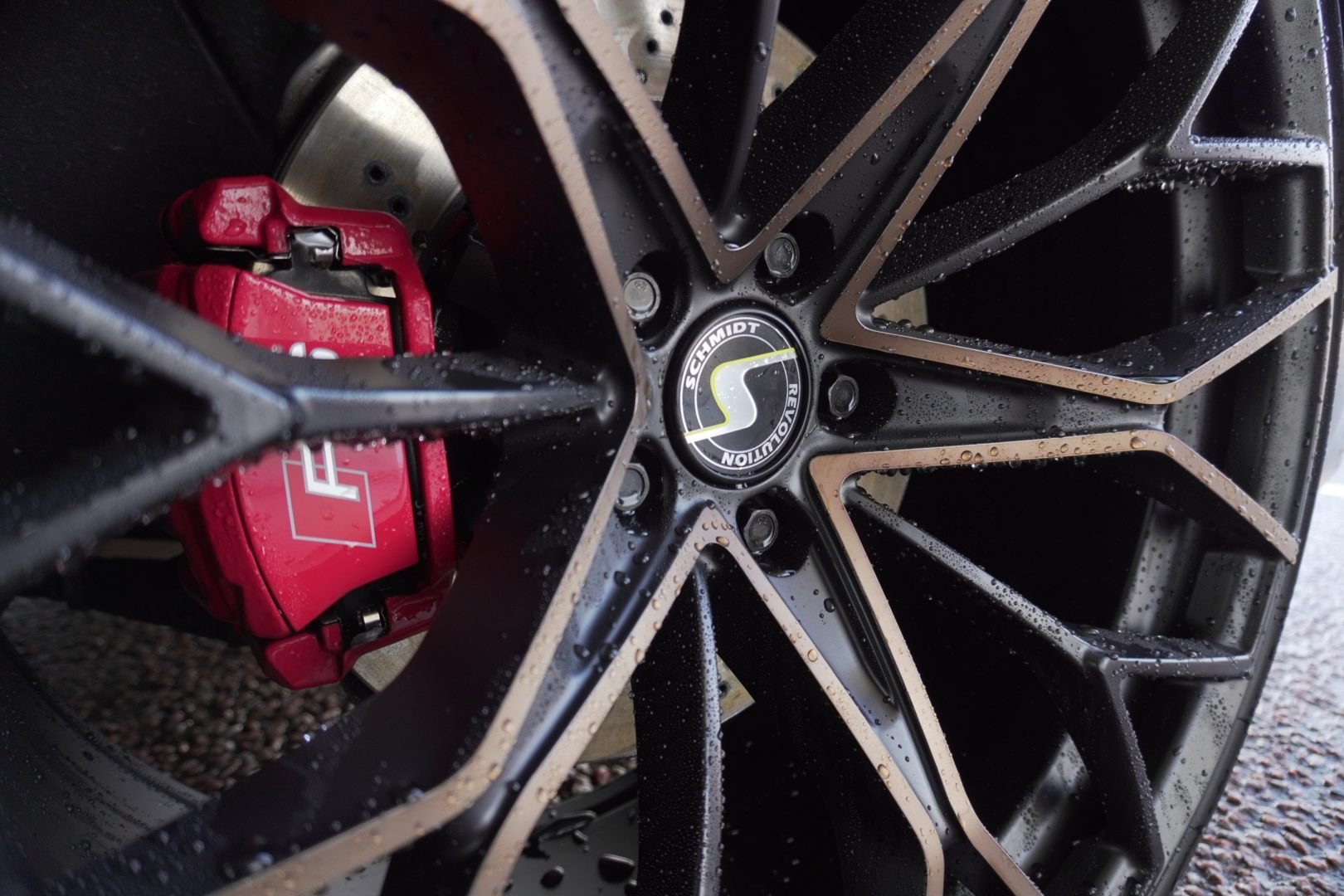 Schmidt Kyan 21" 10J ET 11-21 5x112 Satin Black w/Bronze - obrazek 3