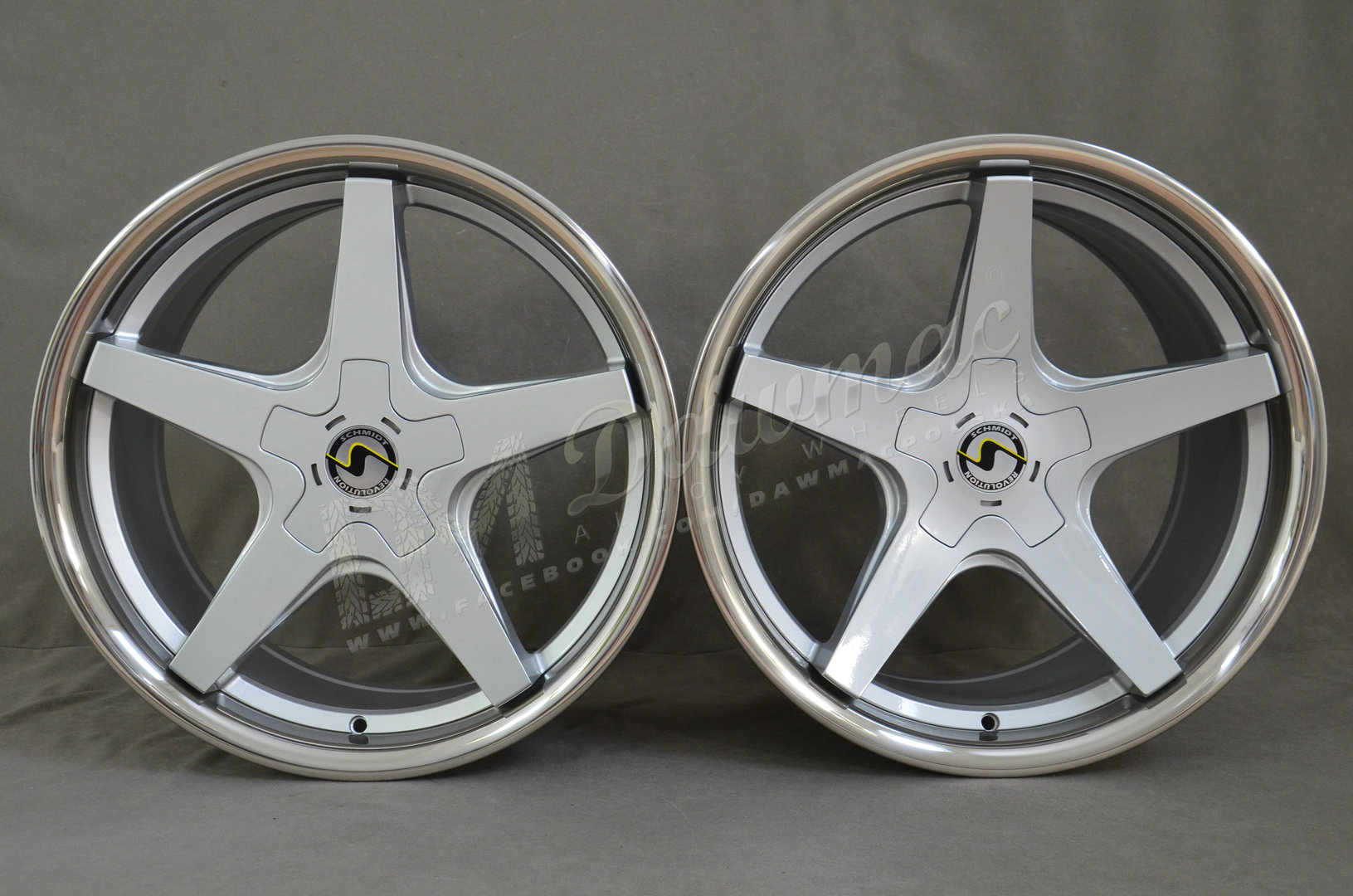 Schmidt XS5 19" 8,5J ET15-ET45 BLANK Silver - obrazek 2