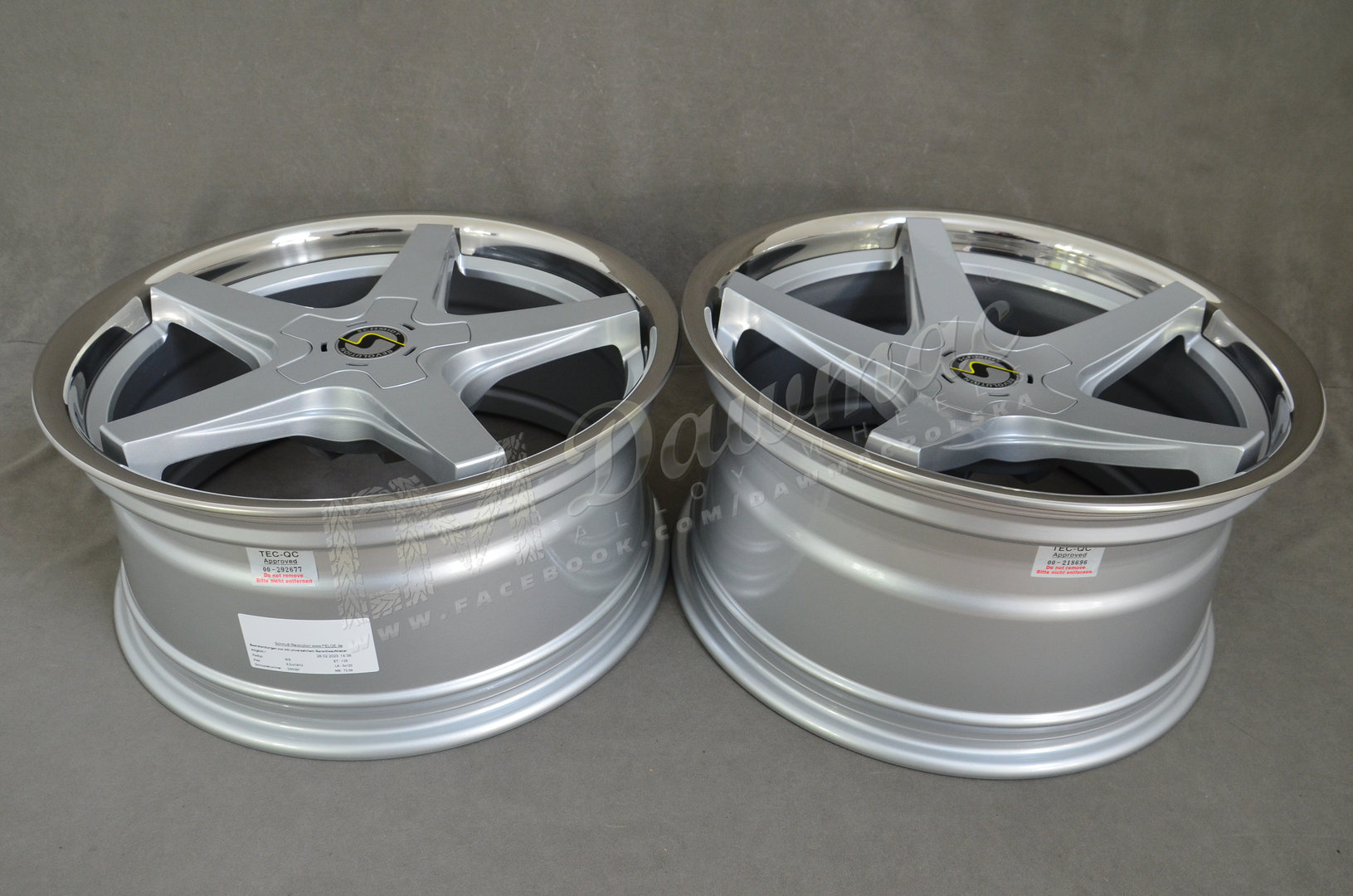 Schmidt XS5 20" 9J ET15-ET45 BLANK Silver - obrazek 7