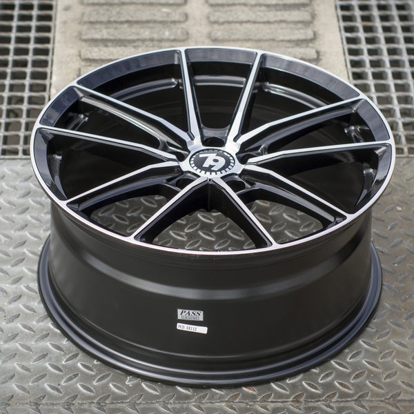 Seventy9 SCF-A 18" 8J ET35 + 9J ET38 5x112 Black Front Polished - obrazek 10
