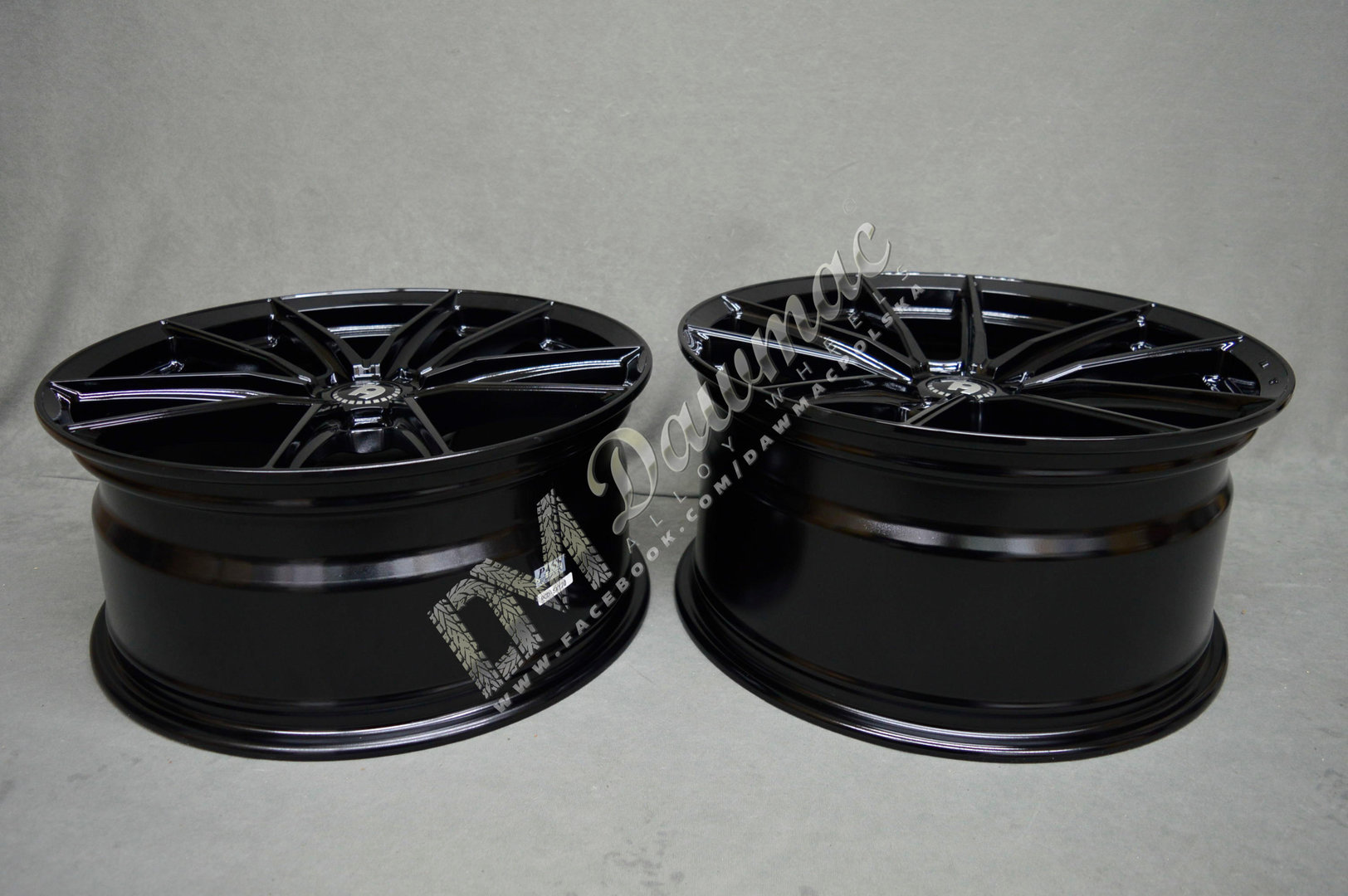 Seventy9 SCF-A 18" 8J ET35 + 9J ET40 5x120 Black Glossy - obrazek 6