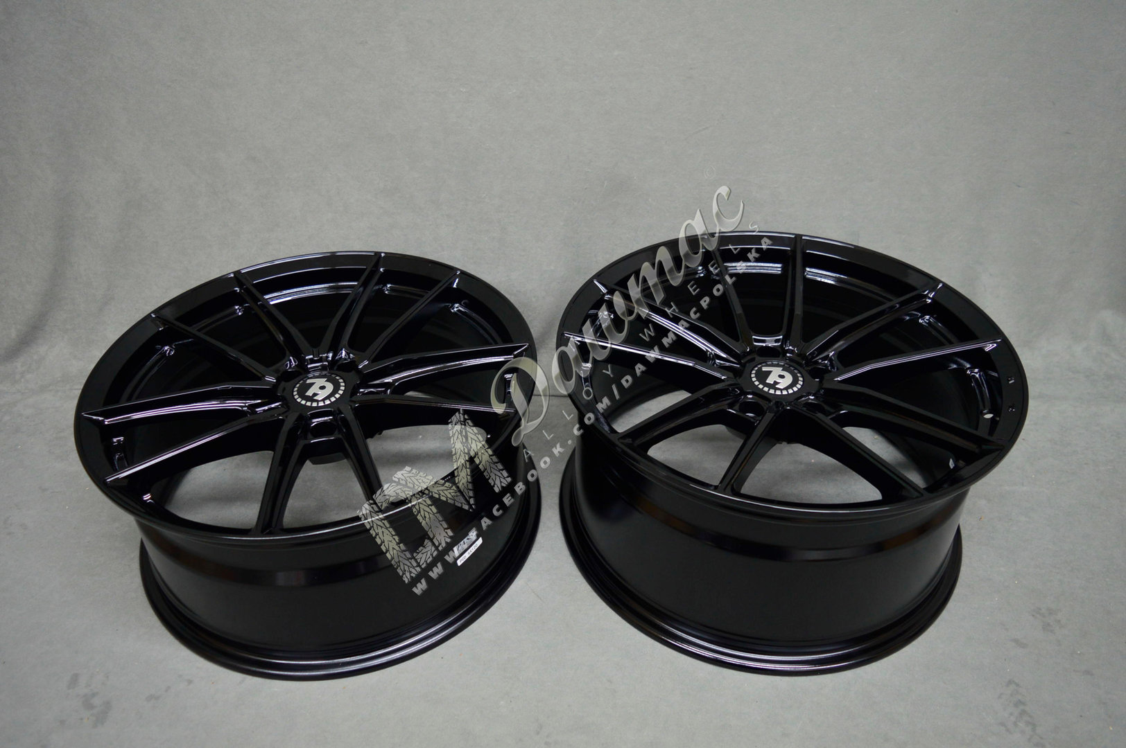 Seventy9 SCF-A 19" 8,5J ET33 + 9,5J ET38 5x120 Black Glossy - obrazek 5