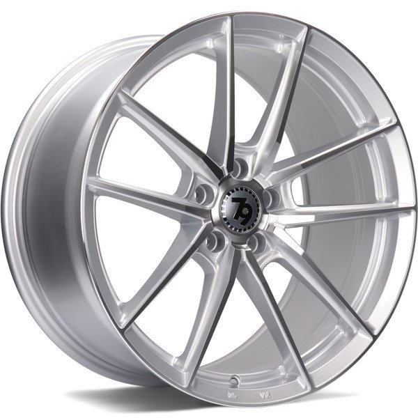 Seventy9 SCF-A 19" 8,5J ET33 + 9,5J ET38 5x120 Silver Front Polished - obrazek 2