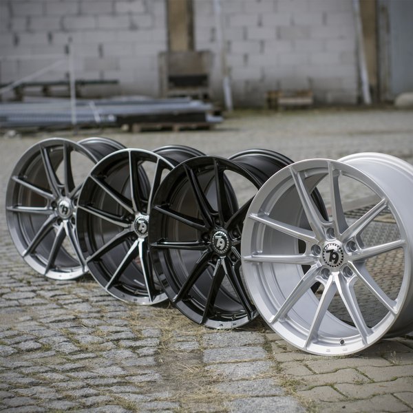 Seventy9 SCF-A 19" 8,5J ET35 + 9,5J ET38 5x112 Black Front Polished - obrazek 12