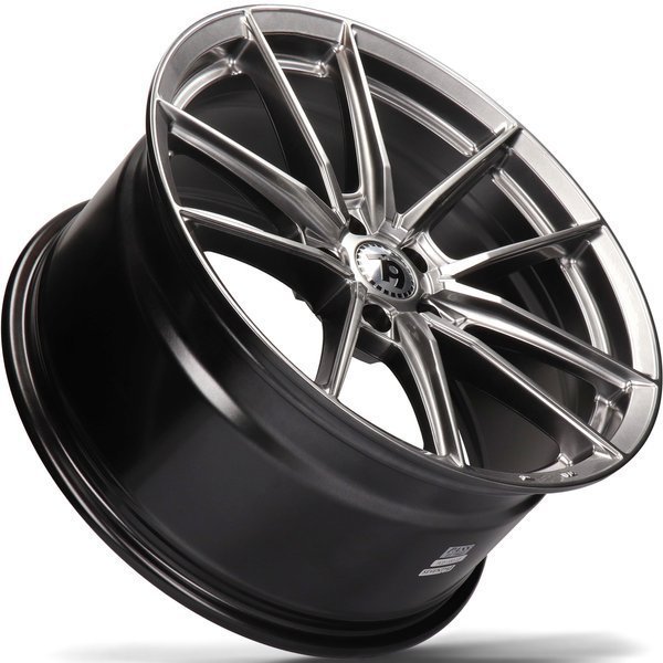 Seventy9 SCF-A 19" 8,5J ET35 + 9,5J ET38 5x112 Diamond Hiper Black - obrazek 3