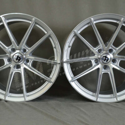 Seventy9 SCF-A 19" 8,5J ET35 + 9,5J ET38 5x112 Silver Front Polished