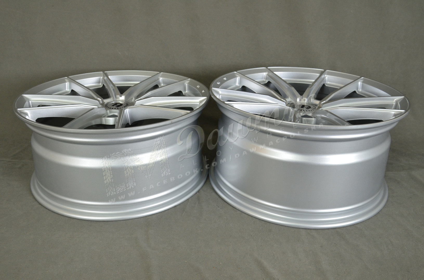 Seventy9 SCF-A 19" 8,5J ET35 + 9,5J ET38 5x112 Silver Front Polished - obrazek 7