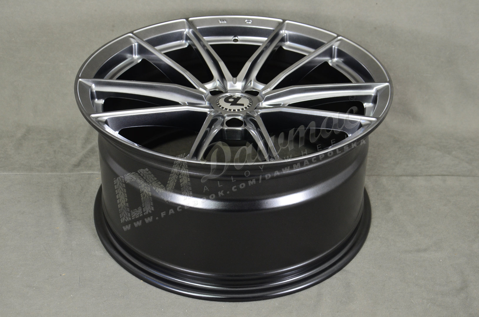 Seventy9 SCF-A 19" 9,5J ET38 5x112 Diamond Hiper Black - obrazek 6