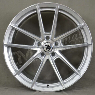 Seventy9 SCF-A 19" 9,5J ET38 5x112 Silver Front Polished