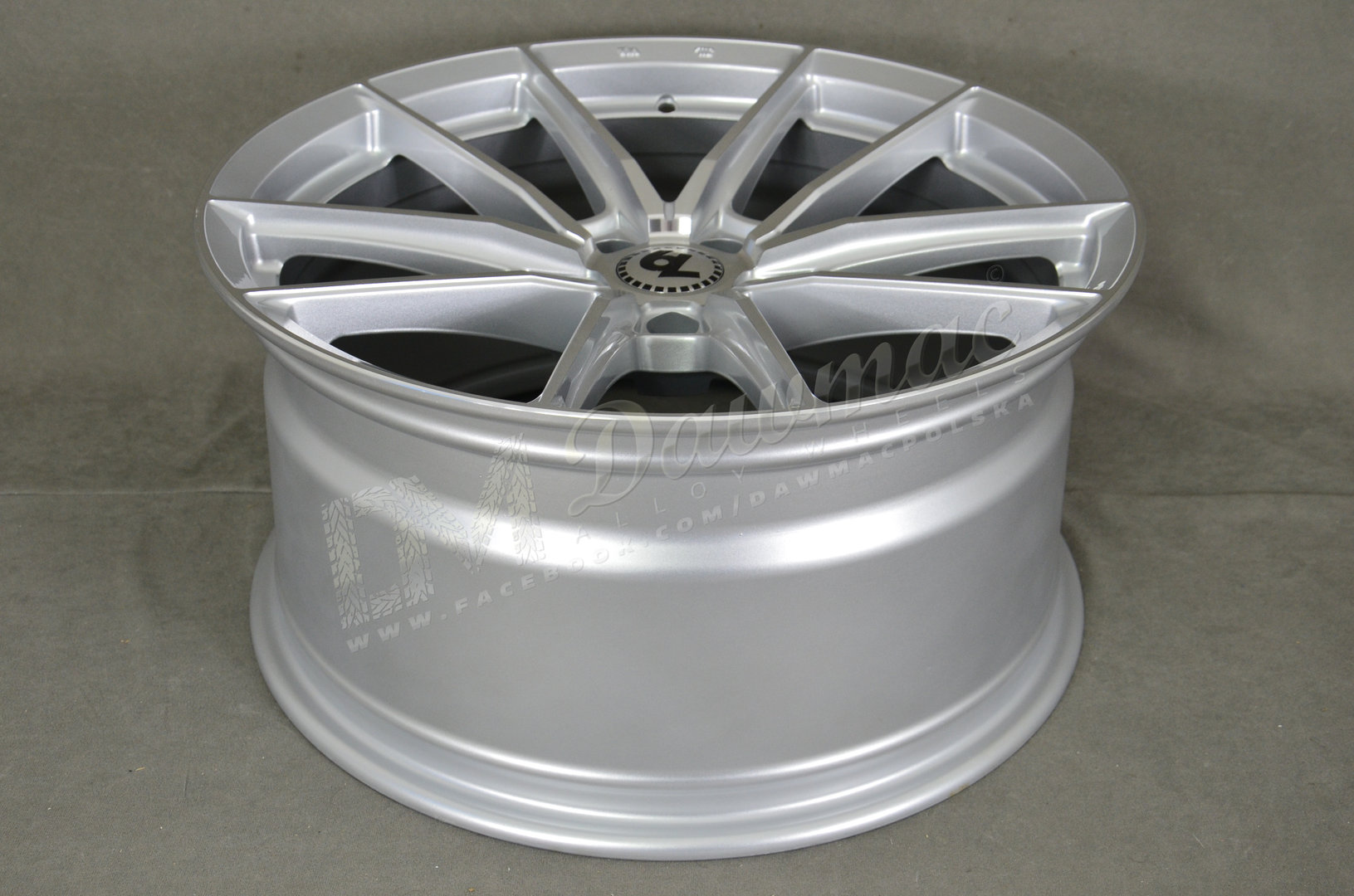 Seventy9 SCF-A 19" 9,5J ET38 5x112 Silver Front Polished - obrazek 6